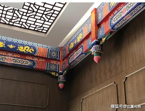 古建筑彩梁装饰效果案例